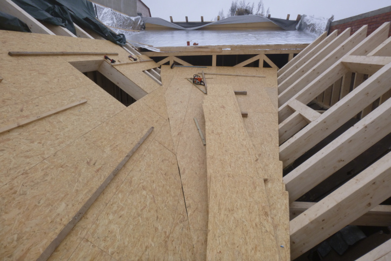 7. Debnenie z OSB dosky Príbeh strechy - Prešov Príbeh strechy - Prešov